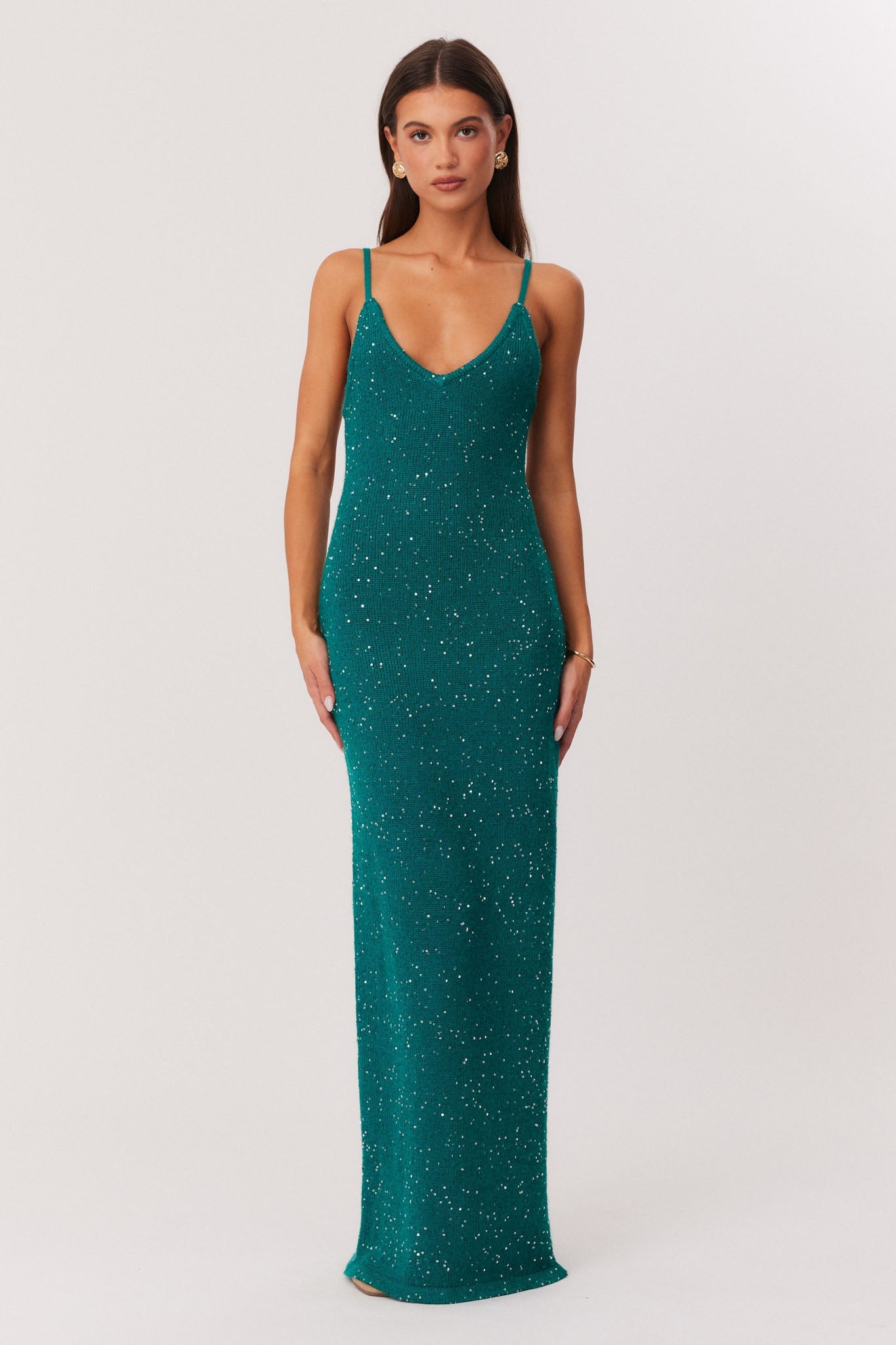 SNDYS AZRENE MAXI DRESS (Teal)