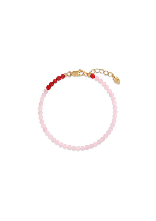 Image of Accessories. Productname: Auguste The Label Amulet Gemstone Bracelet in Print colour by brand - Auguste The Label