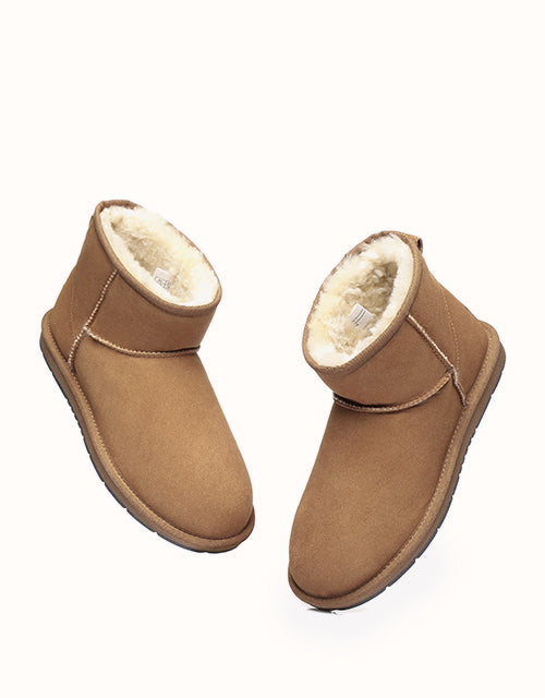 AUSTRALIAN SHEPHERD® MINI CLASSIC SUEDE Boots (Chestnut)
