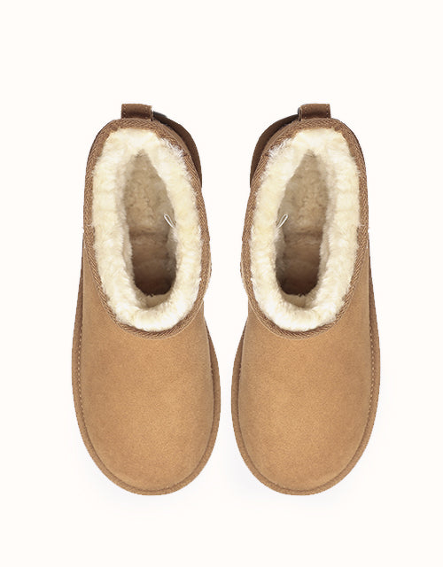 AUSTRALIAN SHEPHERD® MINI CLASSIC SUEDE Boots (Chestnut)
