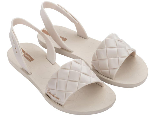 Image of Sandals. Product name - Go Trend Women's Ipanema BEIGE/BEIGE GRENDENE in Beige/Beige colour by brand - IPANEMA