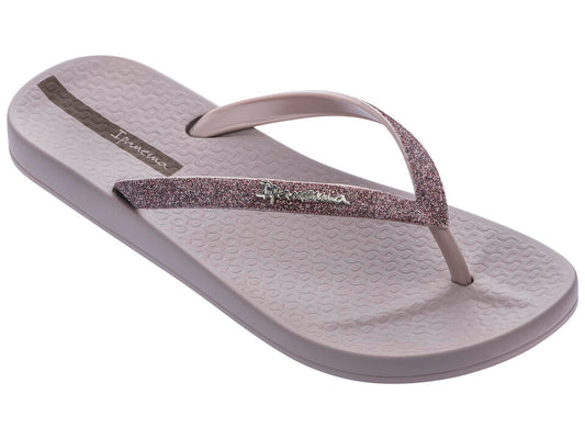 Image of Sandals. Product name - Lolita Fem Women's Ipanema BEIGE/ROSE GRENDENE in Beige/Rose colour by brand - IPANEMA
