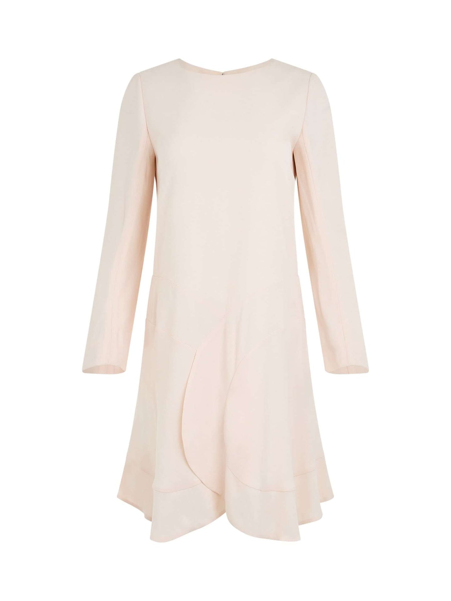 Image of a model wearing Dress. Productname: CHLOE Robe Dress in Nude colour by brand - CHLOE