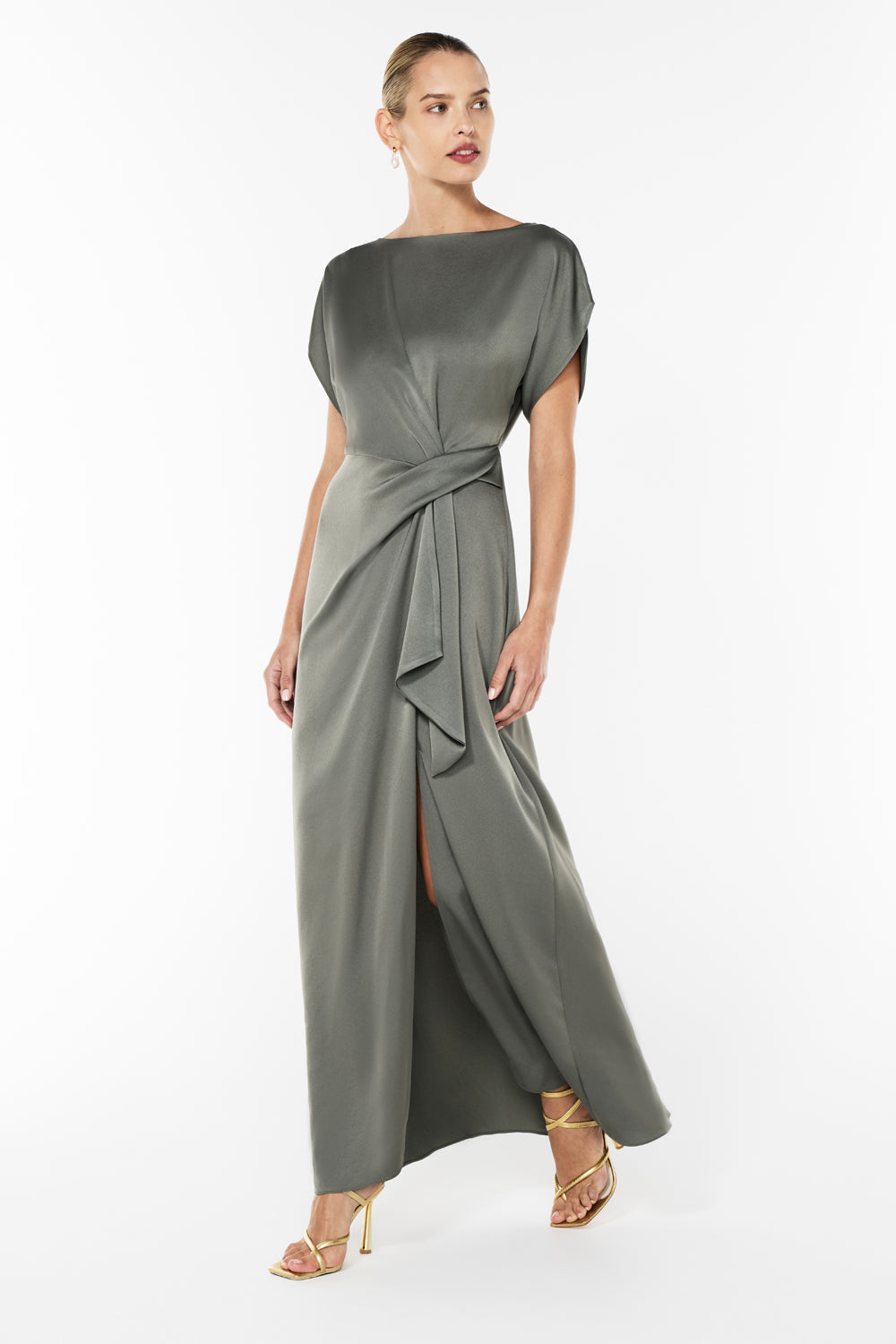 Venus Rises Dress (Dark Sage)