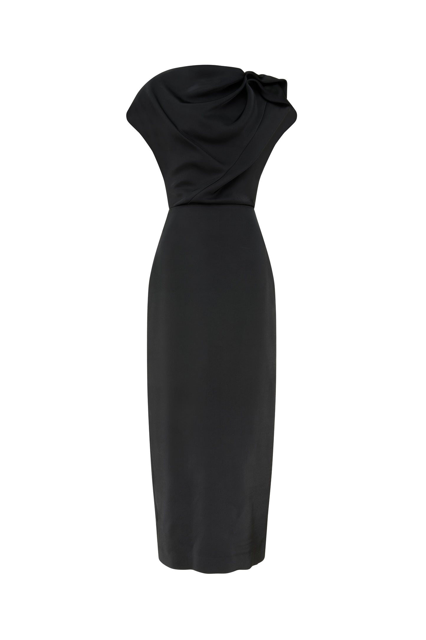 Grand Illusion Maxi Gown (Black)