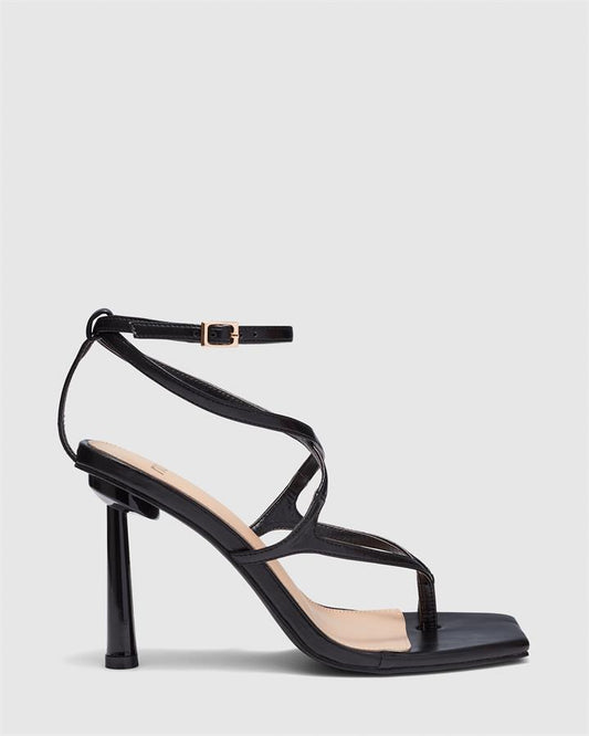 Image of Sandals. Product name - Zaira Women's Fast Fashion BLACK Novo Sandals in Black colour by brand - NOVO