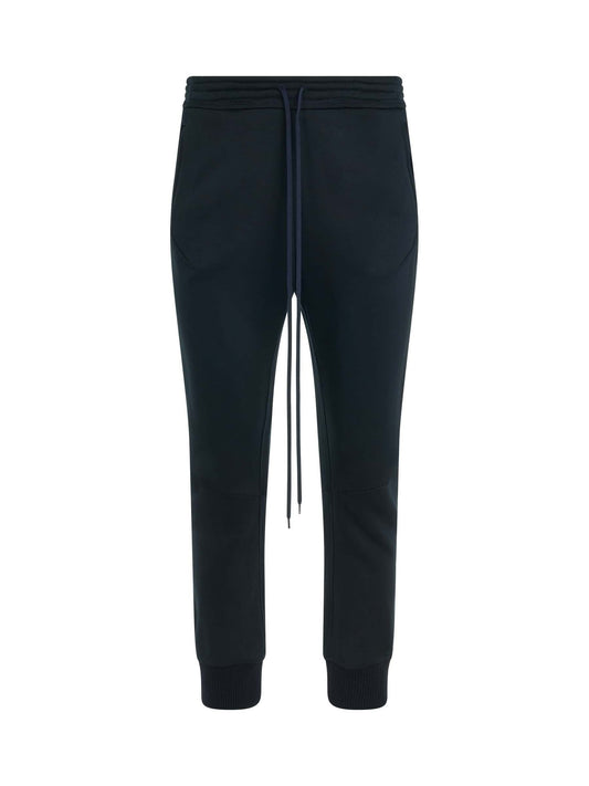 Image of a model wearing Pants. Productname: CHLOE Pants in Navy colour by brand - CHLOE