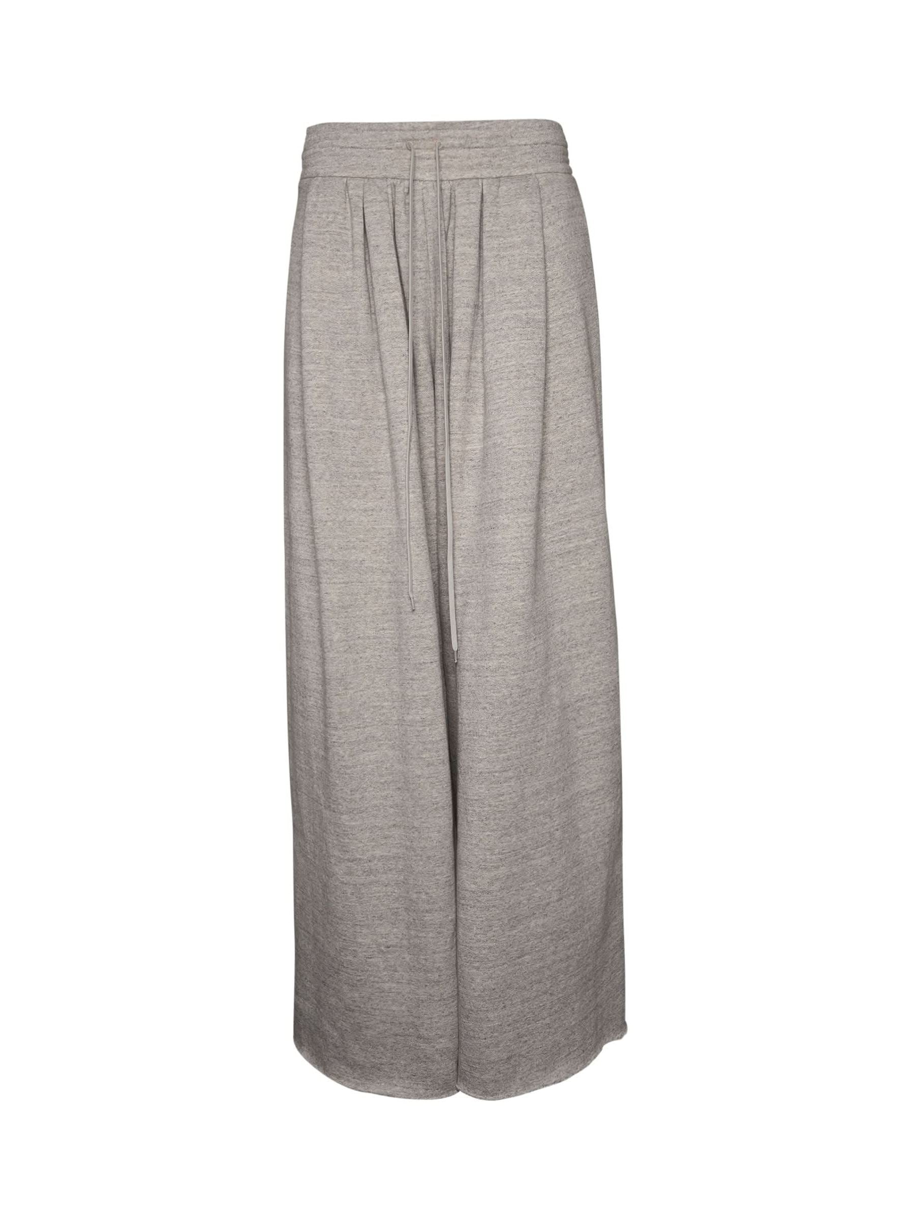 Image of a model wearing Pants. Productname: CHLOE Pants in Grey colour by brand - CHLOE