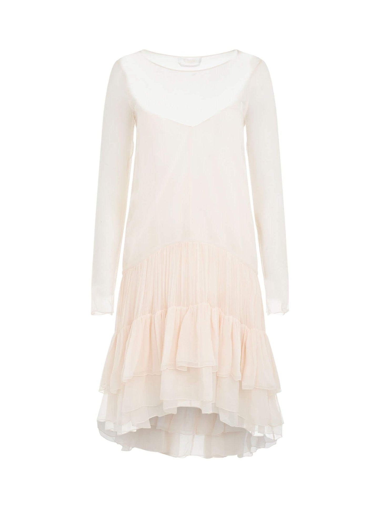 Image of Dresses. Productname: CHLOE Dress in BEIGE colour by brand - CHLOE