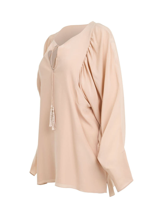 CHLOE Long Sleeve Top (Pink)