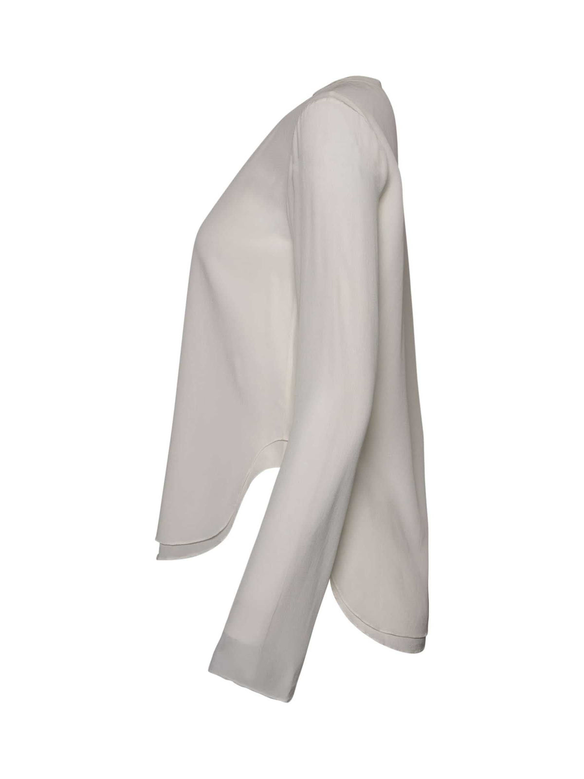 CHLOE Long Sleeve Top (White)