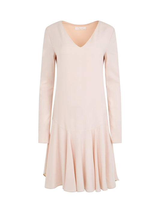 Image of a model wearing Dress. Productname: CHLOE Robe Dress in Pink colour by brand - CHLOE