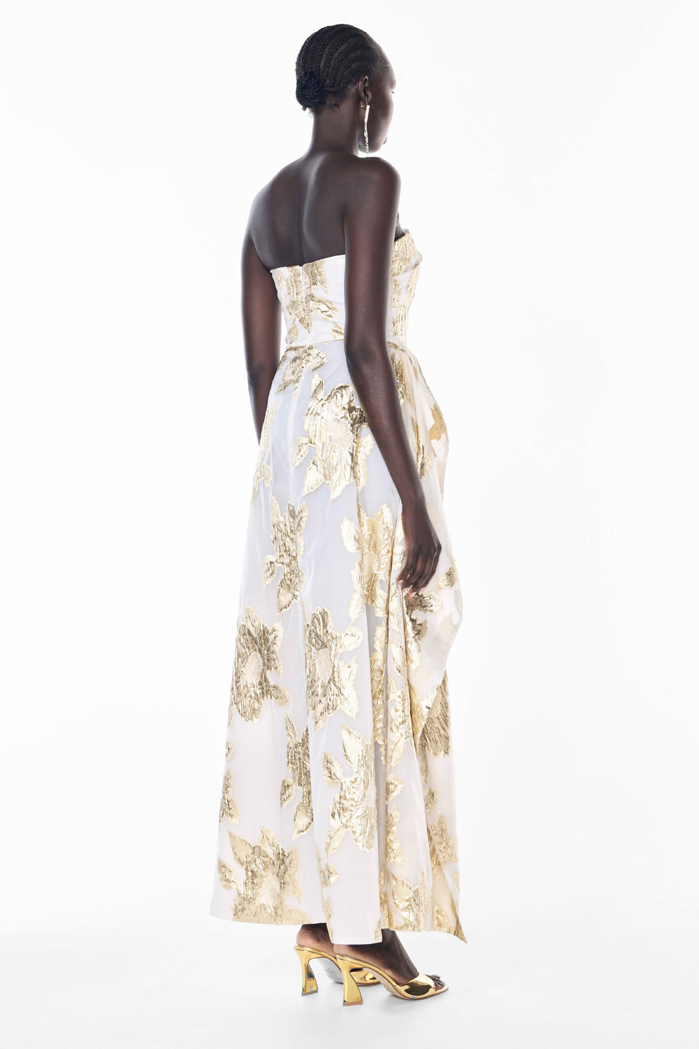 Paved With Gold Gown (Ivory/Gold)