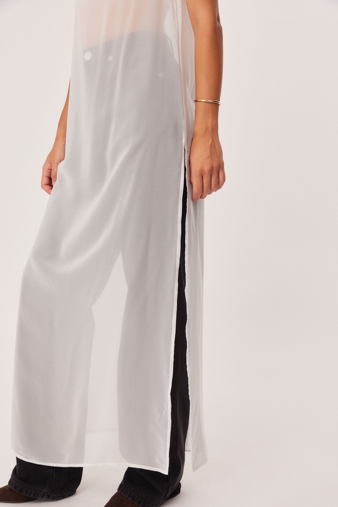 SNDYS NASH MAXI DRESS (Off White)