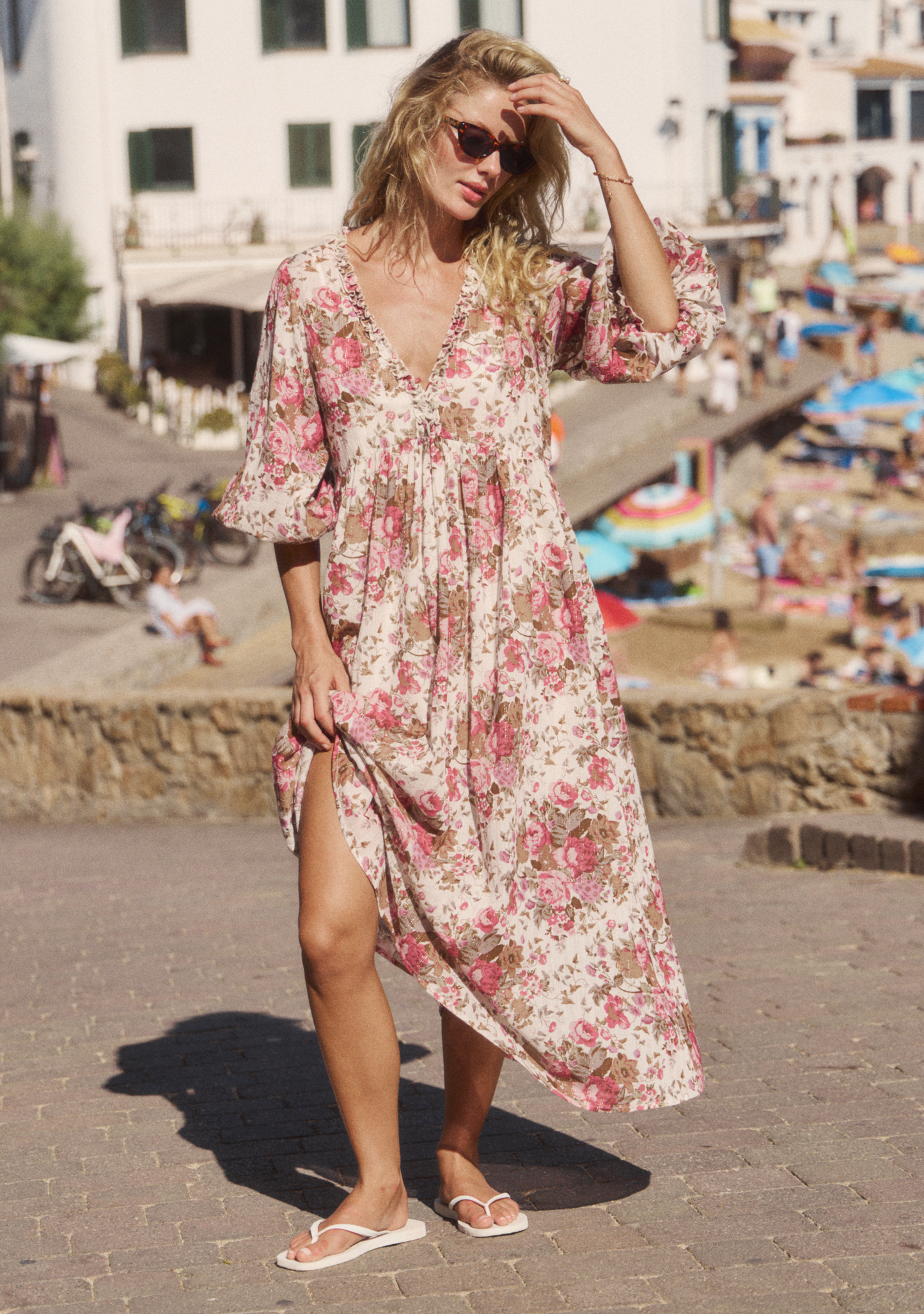 Auguste The Label Estella Midi Dress (Print)