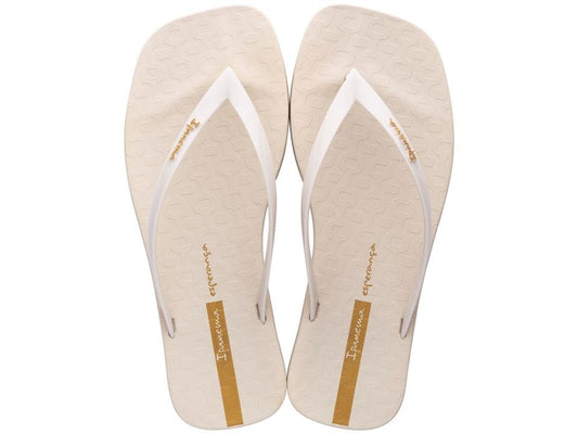 Image of Sandals. Product name - Fever Basics Women's Ipanema BEIGE GRENDENE in Beige colour by brand - IPANEMA