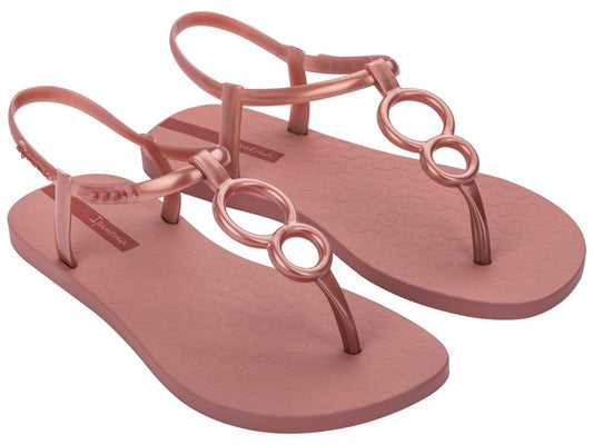 Image of Sandals. Product name - Class Easy Women's Ipanema LIGHT PINK/ROSE GRENDENE in Light Pink/Rose colour by brand - IPANEMA