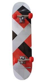 Image of Skateboarding. Product name - Swifte 31 X 7.75" Skateboard Red And Black in colour by brand - Toymate
