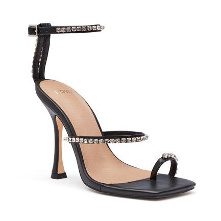 Image of Sandals. Product name - Zoss Women's Fast Fashion BLACK Novo Sandals in Black colour by brand - NOVO