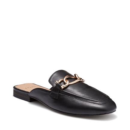 Image of Flats. Product name - Carletta Women's Casual Flat Closed BLACK Novo Casual in Black colour by brand - NOVO