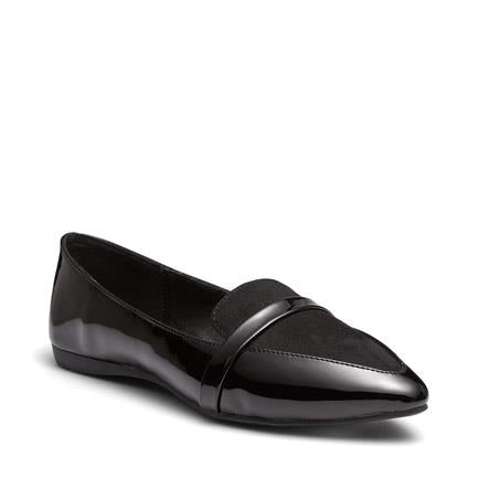 Image of Flats. Product name - Clarrisa Women's Casual Flat Closed BLACK Novo Casual in Black colour by brand - NOVO