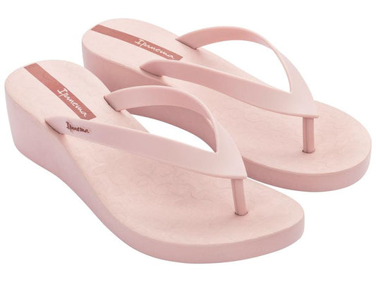 Image of Sandals. Product name - Anabela Fem Women's Ipanema PINK/PINK GRENDENE in Pink/Pink colour by brand - IPANEMA