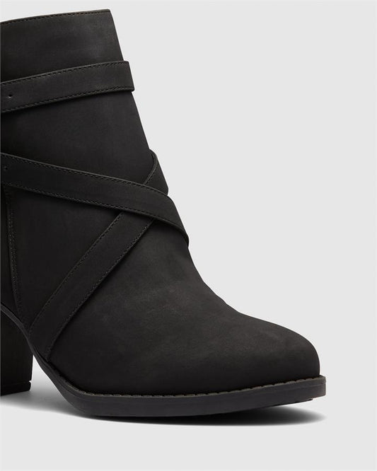 Image of Boots. Product name - Jorgie Women's Boot High Heel BLACK Novo Boots in Black colour by brand - NOVO