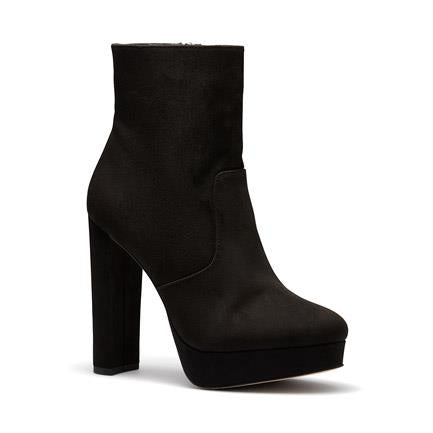 Image of Boots. Product name - Kiwi Women's Boot High Heel BLACK Novo Boots in Black colour by brand - NOVO
