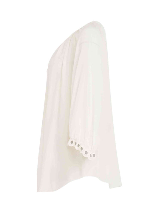 CHLOE Long Sleeve Top (Milk)