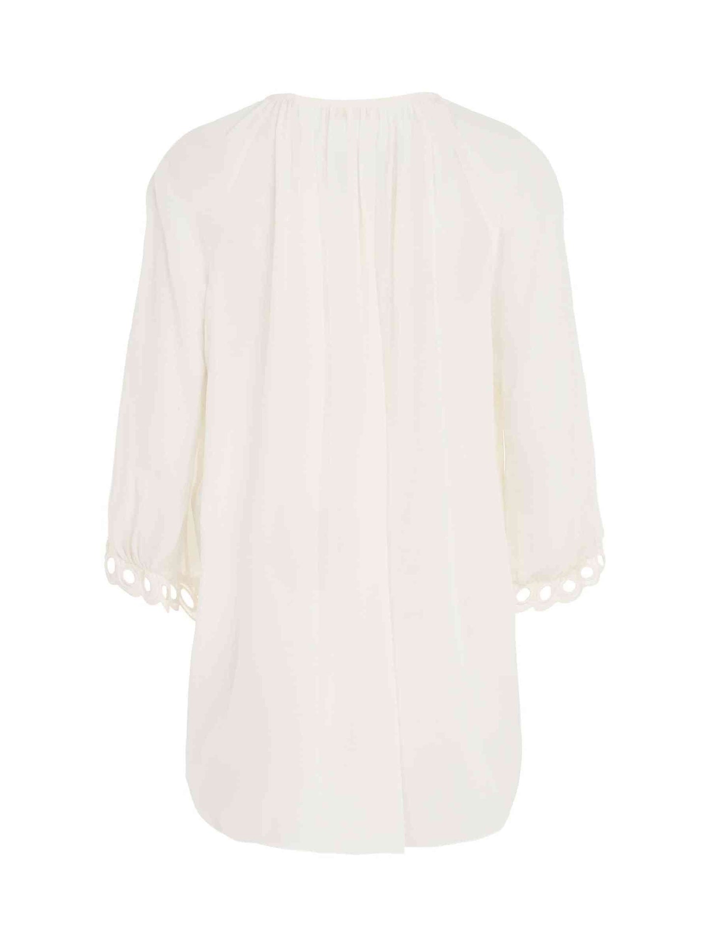 CHLOE Long Sleeve Top (White)