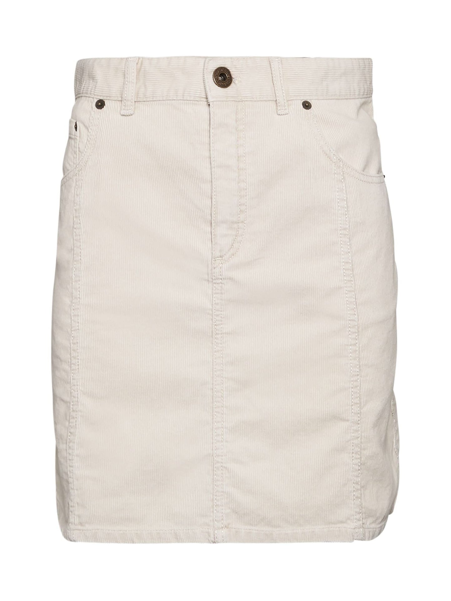 Image of a model wearing Skirts. Productname: CHLOE Jupe Skirt in Beige colour by brand - CHLOE