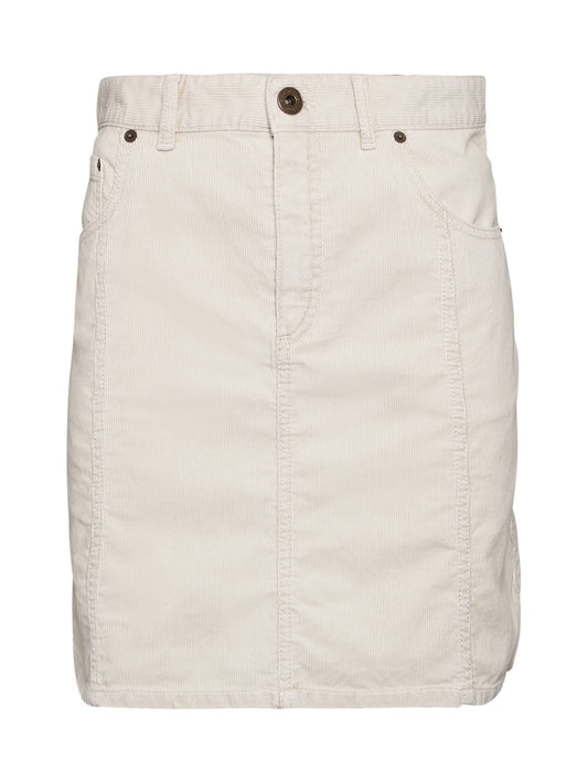 Image of a model wearing Skirts. Productname: CHLOE Jupe Skirt in Beige colour by brand - CHLOE