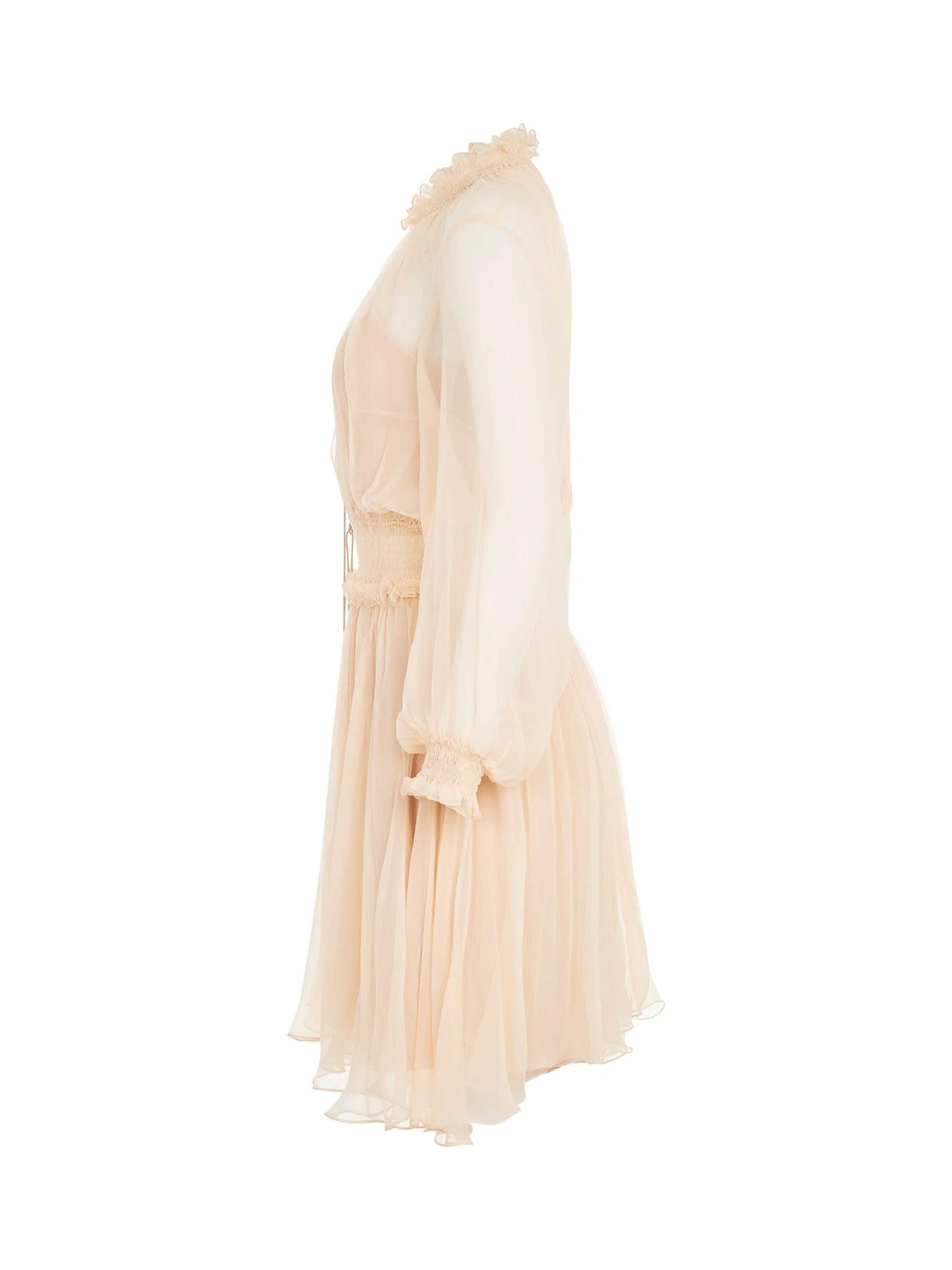 CHLOE Robe Dress (Beige)