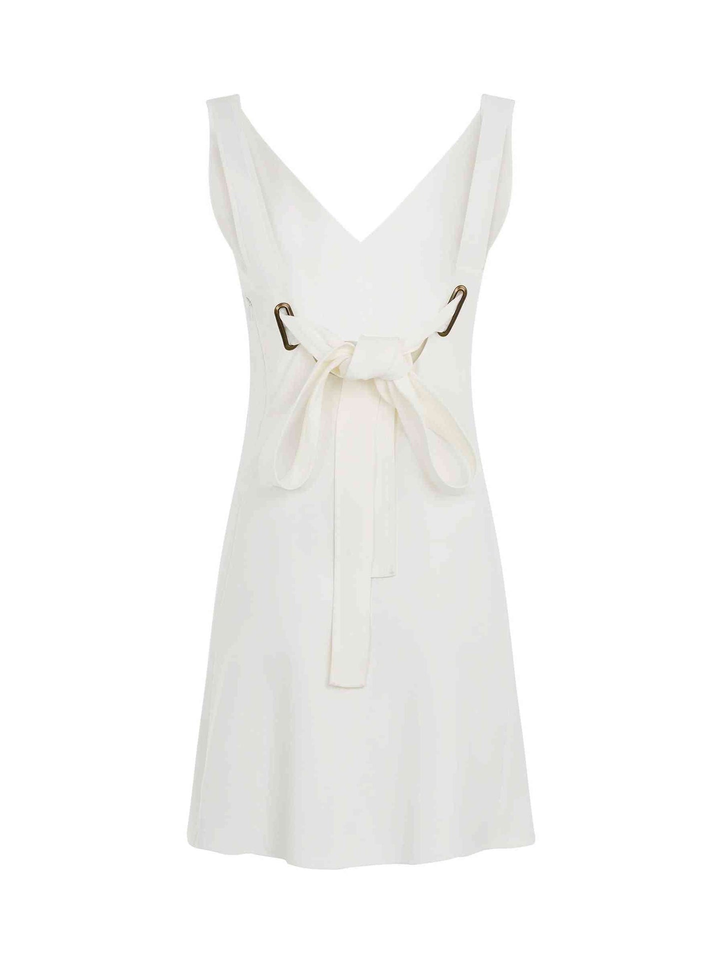 CHLOE Robe Dress (White)