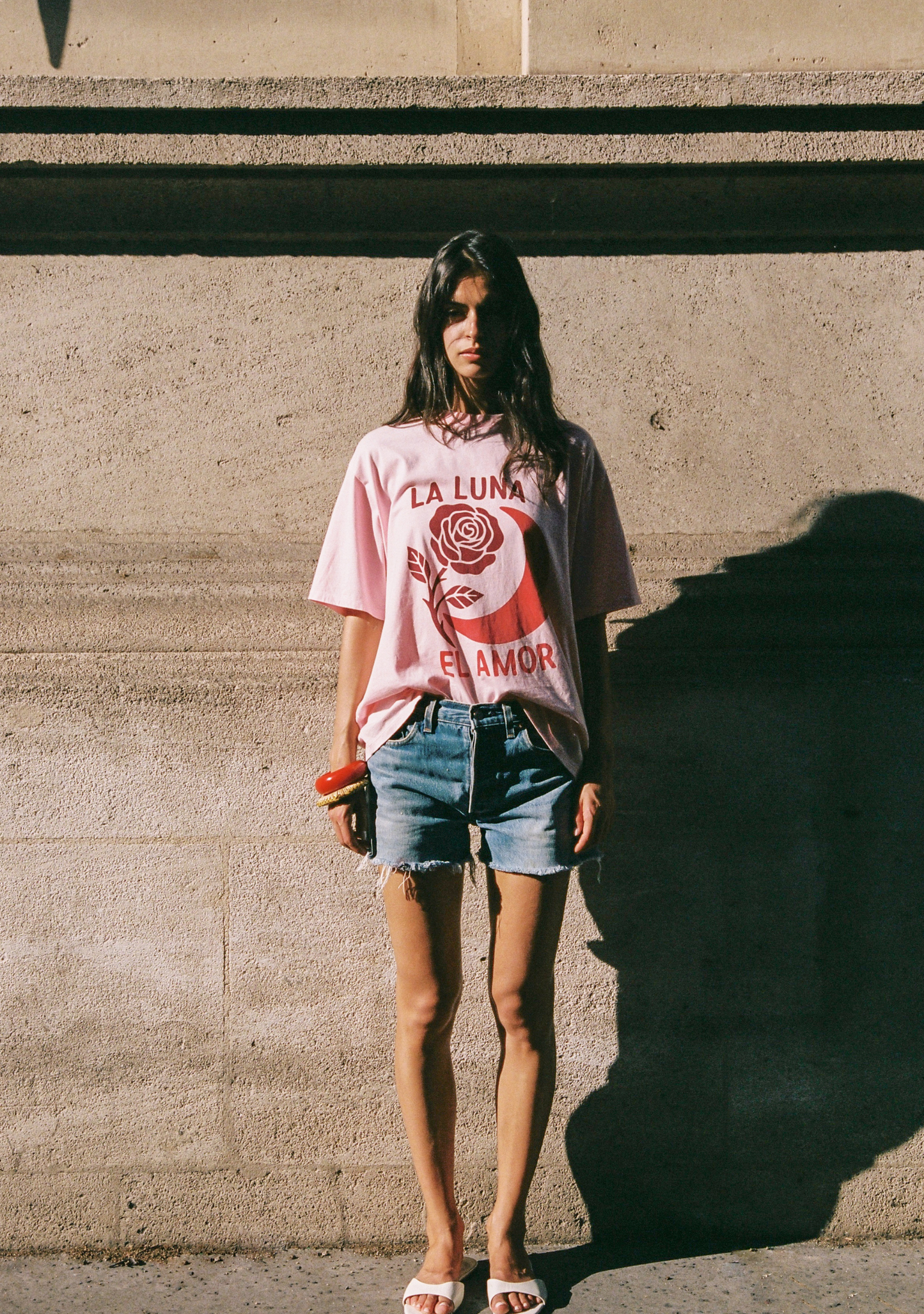 Auguste The Label Moon Rose Boyfriend Tee (Print)