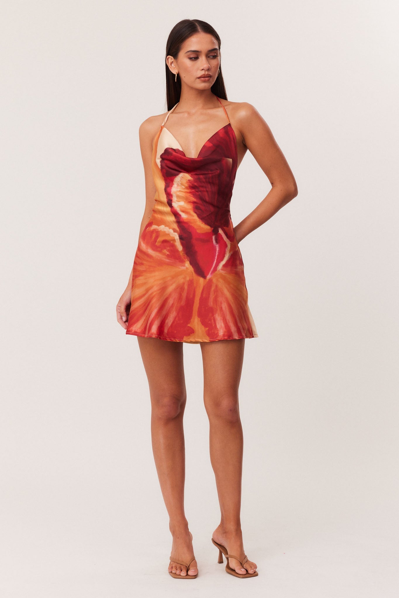 SNDYS CATTLEYA MINI DRESS (Floral)
