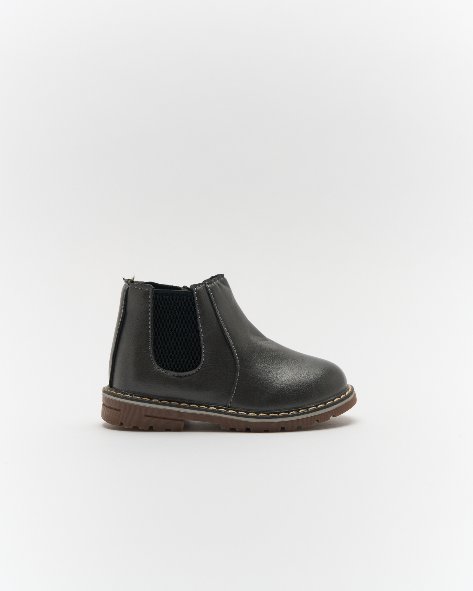 Image of Boots. Productname: Walnut Melbourne Fenix Boot in Charcoal colour by brand - Walnut Melbourne