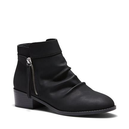 Image of Boots. Product name - Dagali Women's Boot Flat BLACK Novo Boots in Black colour by brand - NOVO