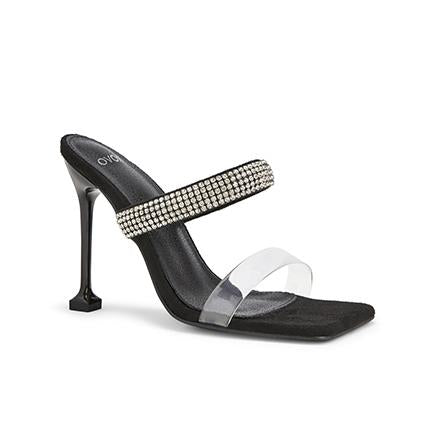 Image of Sandals. Product name - Zilch Women's Fast Fashion BLACK Novo Sandals in Black colour by brand - NOVO