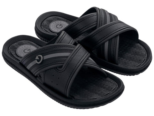 Image of Sandals. Product name - Fiji Iv Slide Ad Women's Ipanema GREY/BLACK GRENDENE in Grey/Black colour by brand - IPANEMA