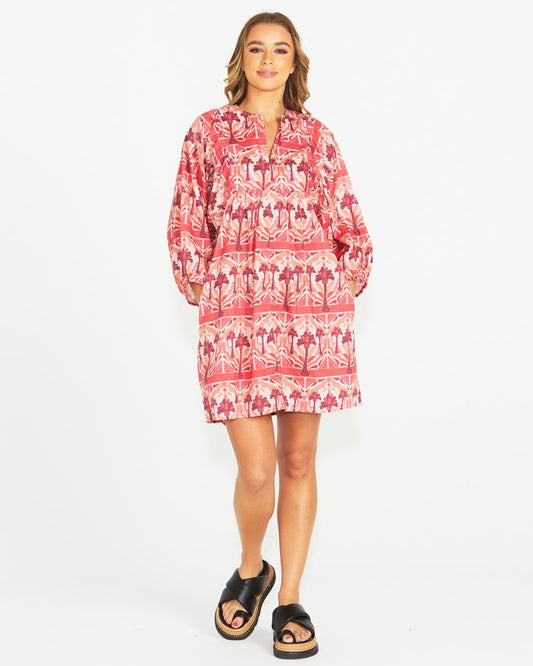 Image of Dresses. Product name - Zayda Dress Arabian Nights in Arabian Nights colour by brand - Sass Clothing