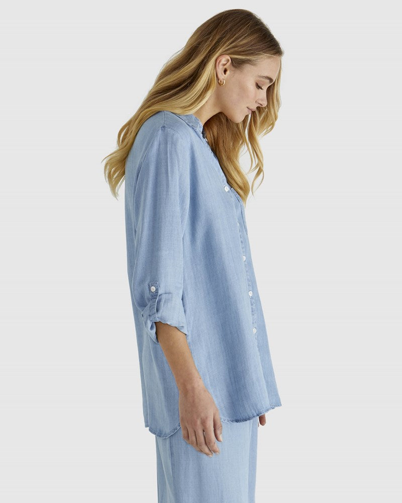 Sass Clothing Rye Shirt (Chambray)