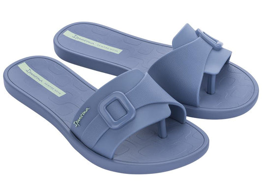 Image of Sandals. Product name - Clip Fem Women's Ipanema BLU/LT BLU GRENDENE in Blu/Lt Blu colour by brand - IPANEMA