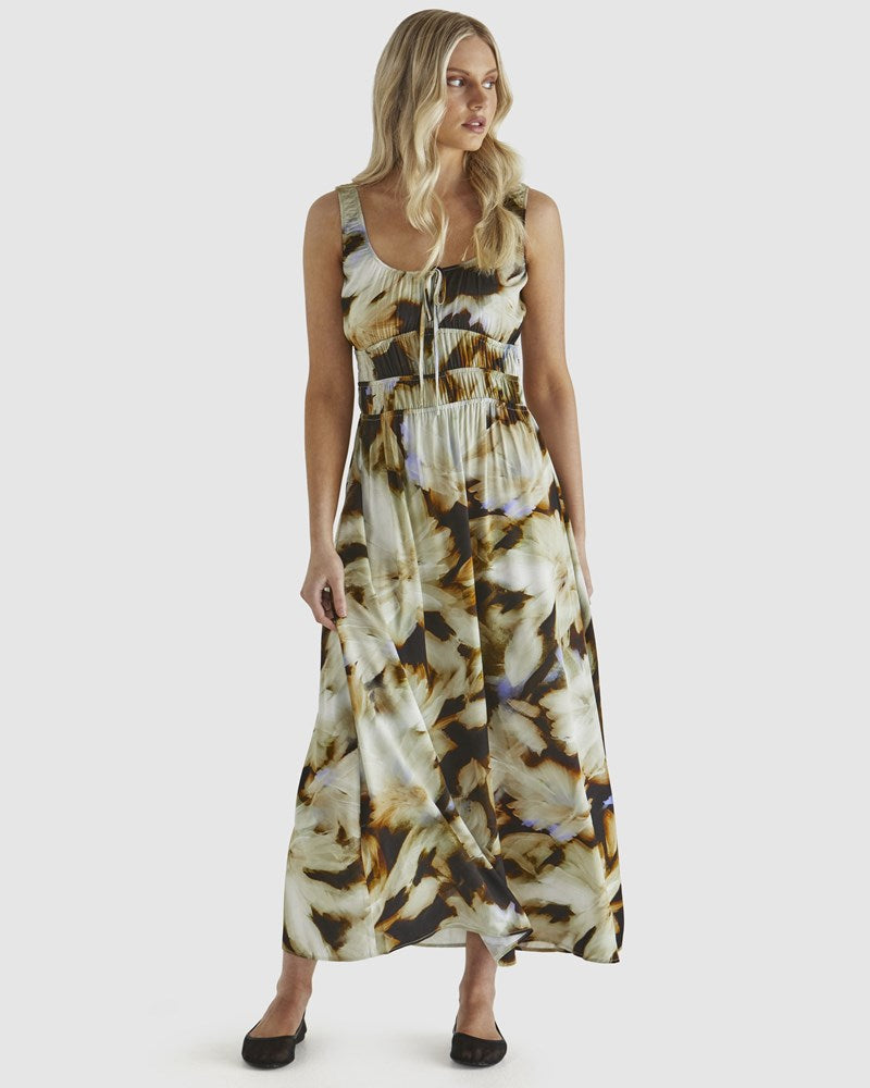 Sass Clothing Carmine Dress (Blurred Floral)