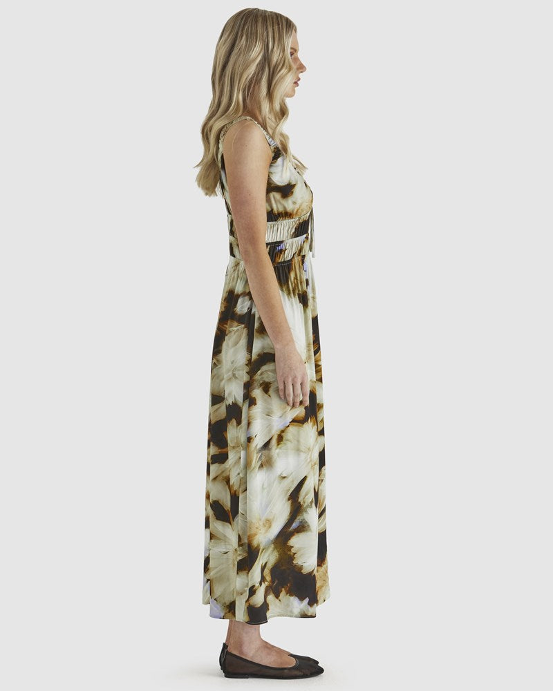 Sass Clothing Carmine Dress (Blurred Floral)
