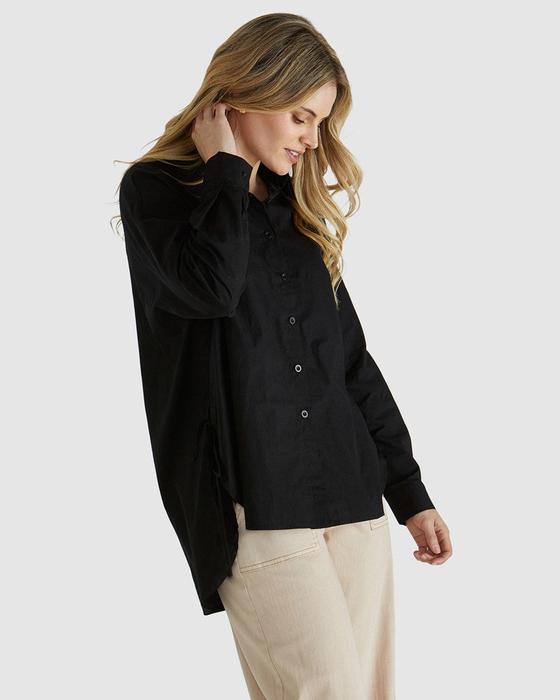 Sass Clothing Belle Shirt (Black)