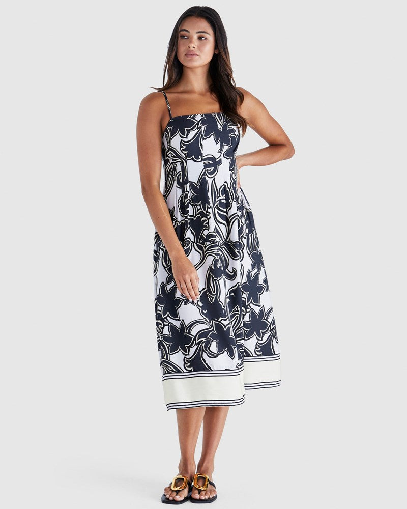 Sass Clothing Esme Midi Dress (Imprint Floral)