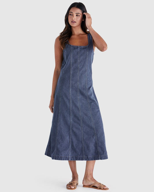 Sass Clothing Ainsley Dress (Dark Denim)