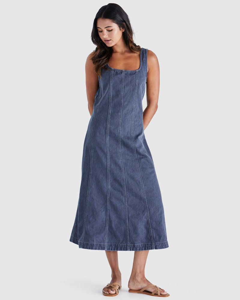 Sass Clothing Ainsley Dress (Dark Denim)