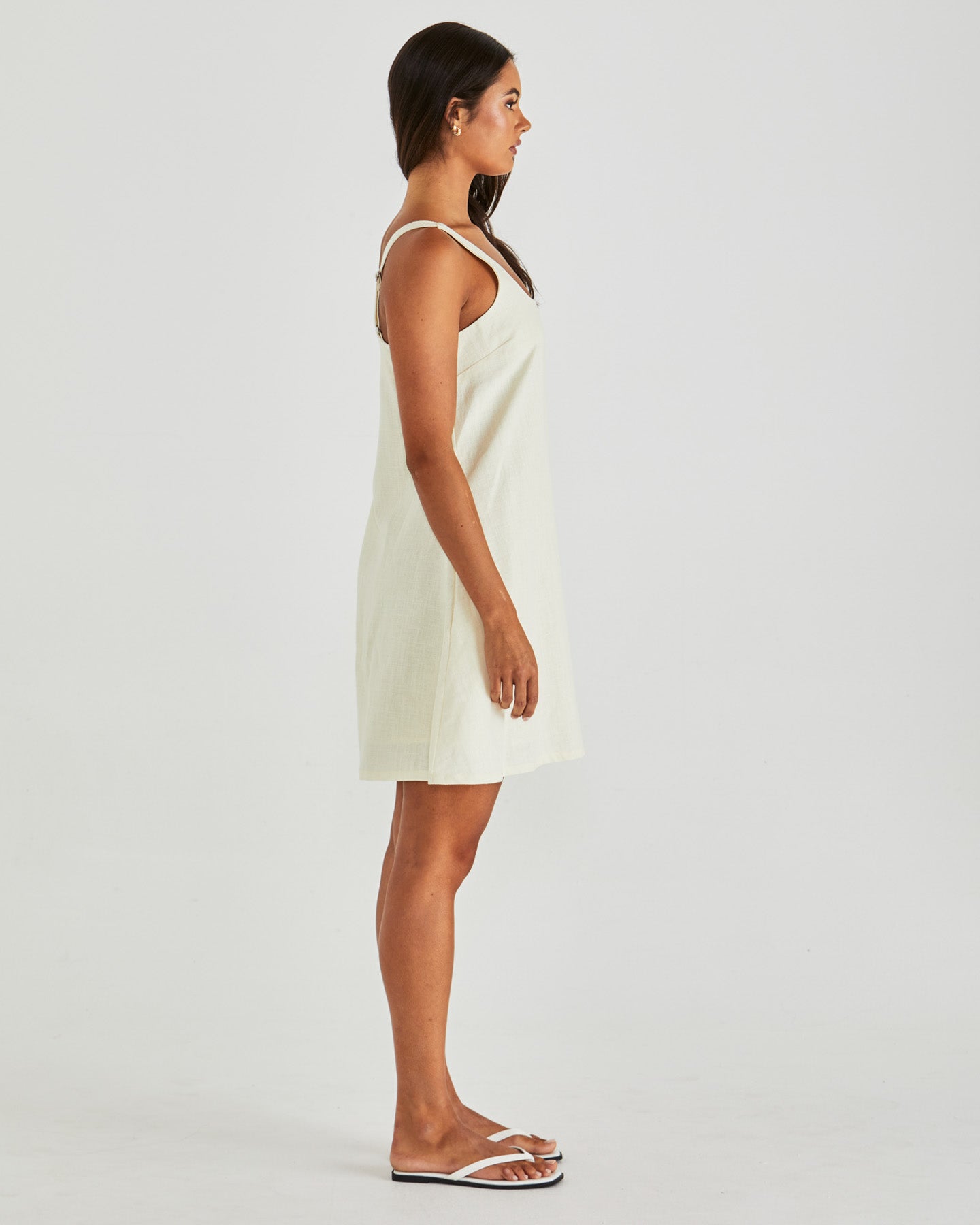 Sass Clothing Vienne Mini Shift Dress (Butter Yellow)